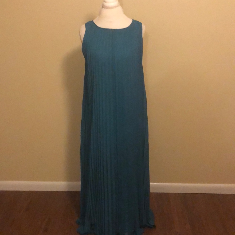 Vintage Teal Maxi dress